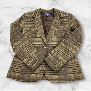 Pendleton Wool Western Ranch Blazer Jacket Women’s  Size 8